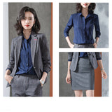 Interview Suit Women Suit Female Fall Winter Fashion Tooling
