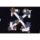 Off White T Shirt Summer Printed Large Size Men'S And Women'S Short Sleeve Casual Able Owt