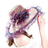 Big Hats Mesh Cap Women's Fashion Cap Sun Hat Women