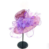 Big Hats Summer Ladies Fashion Cap Big Flower Fashion Net Gauze Cap Wide Brim Hat