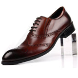 Men's Dress Shoes Classic Leather Oxfords Casual Cushioned Loafer Men's Leather Shoes Formal Business Leather Shoes Fashion Shoes