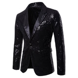 Men Prom Outfits Dress Gold Sequins
