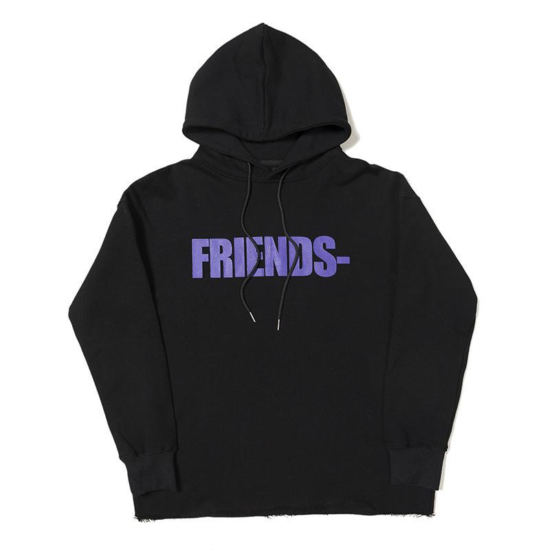 Vlone Hoodie Men'S Personalized Hanging Hat Sweater Casual And Comfortable Coat