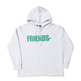 Vlone Hoodie Autumn And Winter Friens Popular Sweater Letter V Hooded Sweater