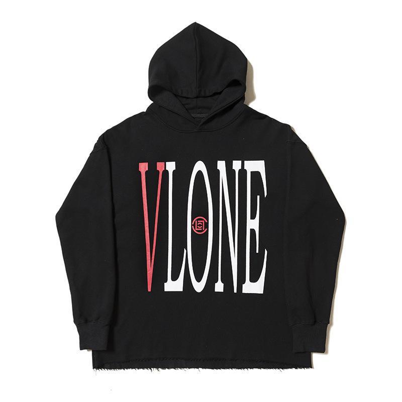 Vlone Hoodie Autumn And Winter Popular Printed Hoodie Sweater Star Men'S Coat
