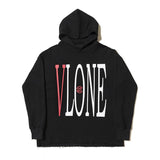 Vlone Hoodie Autumn And Winter Popular Printed Hoodie Sweater Star Men'S Coat