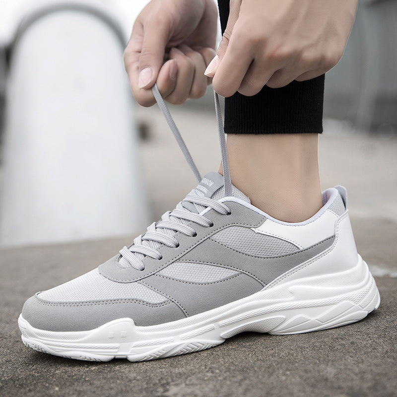 Men Sneakers Men Walking Shoes for Jogging Breathable Lightweight Shoes Men's Sports Casual Retro Running Shoes