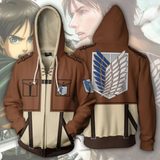 Men Hoodie Attack on Titan Series 3D Printed Hoodie