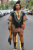 African Ethnic Clothes Dashiki Dress