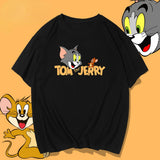 Tom And Jerry T Shirt Cat And Mouse Print