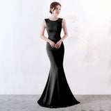Burgundy Dress Formal Dress Women's Banquet Host Slim Fit Elegant Long Dress