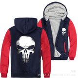 Skull Apparel Skull Sweatshirt Cardigan