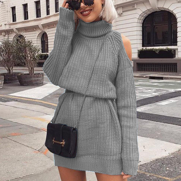 Women Pullover Knit Sweater for Autumn and Winter Women Dress Sweater