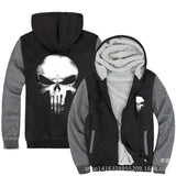 Skull Apparel Skull Sweatshirt Cardigan
