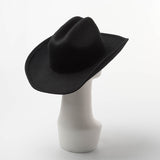 Beth Dutton Hat Woolen Flanging Jazz Top Hat Autumn and Winter for Men and Women
