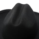 Beth Dutton Hat Woolen Flanging Jazz Top Hat Autumn and Winter for Men and Women