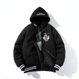 Varsity Jacket Embroidered Flight Suit Baseball Uniform Thin Stand Collar