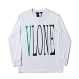 Vlone Sweatshirt Fall/Winter Men'S And Women'S Long Sleeves Tshirt Loose