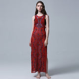 Beth Dutton Bohemian Summer Spring Midi Dress Tank Dress
