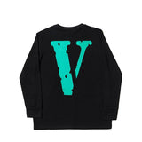Vlone Sweatshirt Fall/Winter Men'S And Women'S Long Sleeves Tshirt Loose