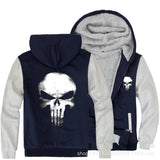 Skull Apparel Skull Sweatshirt Cardigan