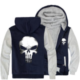 Skull Apparel Skull Sweatshirt Cardigan