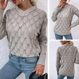 Women Pullover Knit Sweater off-the-Shoulder Sweater for Women Autumn Winter Coat
