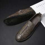 Men's Loafers Relaxedfit Slipon Loafer Men Shoes Fall Casual Leather Shoes Male Summer Men's Shoes