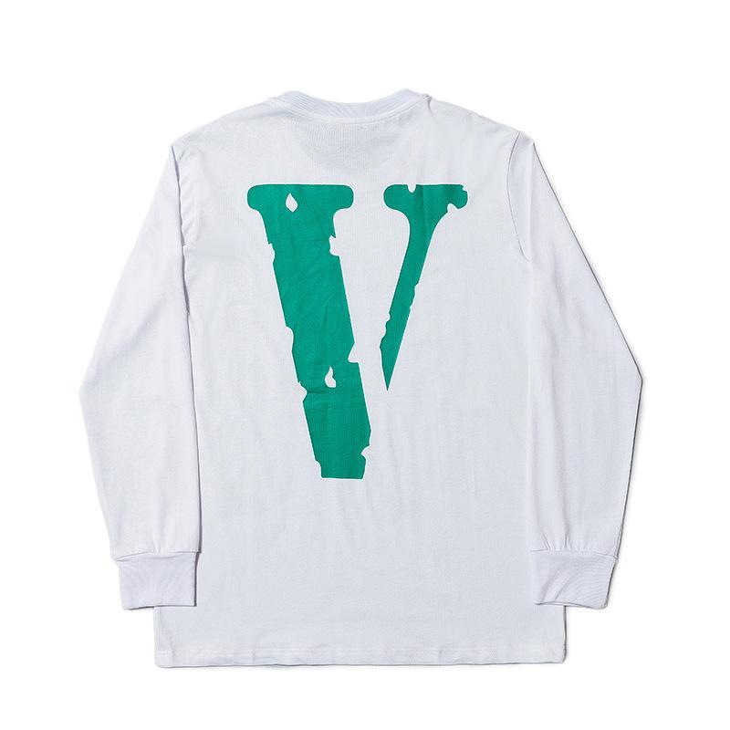 Vlone Sweatshirt Fall/Winter Men'S And Women'S Long Sleeves Tshirt Loose