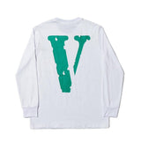 Vlone Sweatshirt Fall/Winter Men'S And Women'S Long Sleeves Tshirt Loose