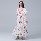 Beth Dutton Bohemian Summer Spring Midi Dress Self-Tie Dress Vacation