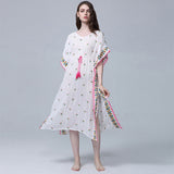 Beth Dutton Bohemian Summer Spring Midi Dress Long Dress