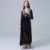 Beth Dutton Bohemian Dress Winter Autumn Midi Dresses