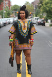 African Ethnic Clothes Dashiki Dress