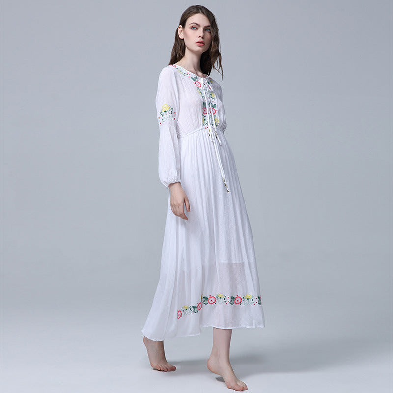 Beth Dutton Bohemian Dress Winter Autumn Midi Dresses Elegant Dress