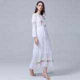 Beth Dutton Bohemian Dress Winter Autumn Midi Dresses Elegant Dress