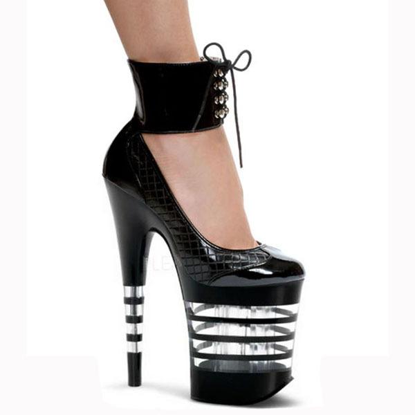 Platform Heels for Women Chunky Heel High Heel Black Shoes for Women