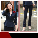 Interview Suit Women's Suit Women's Fashionable Autumn and Winter Overalls