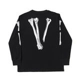 Vlone Sweatshirt Life Skull Bone Large V Pullover Sweater Hip Hop Long Sleeve Trendy Men And Women