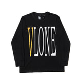 Vlone Sweatshirt Men'S Street Men'S Longsleeved Tshirt Plus Size Retro Sports Top