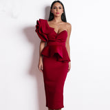 Skin Tight Long Dresses Women's Dress Backless Dress