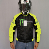 Monster Energy Biker Jacket Summer Men'S Horse Riding Clothing Motorcycle Jacket Breathable Thin