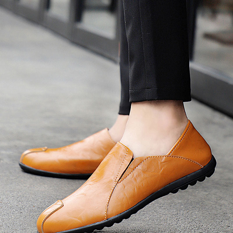 Men's Loafers Relaxedfit Slipon Loafer Men Shoes Men's Shoes plus Size Autumn and Winter Leisure Comfortable