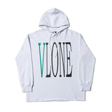 Vlone Hoodie Printing Hooded Jacket Coat Autumn And Winter Clothing