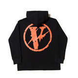 Vlone Hoodie Men'S Casual Popular Pullover Hooded Sweater Teen Coat