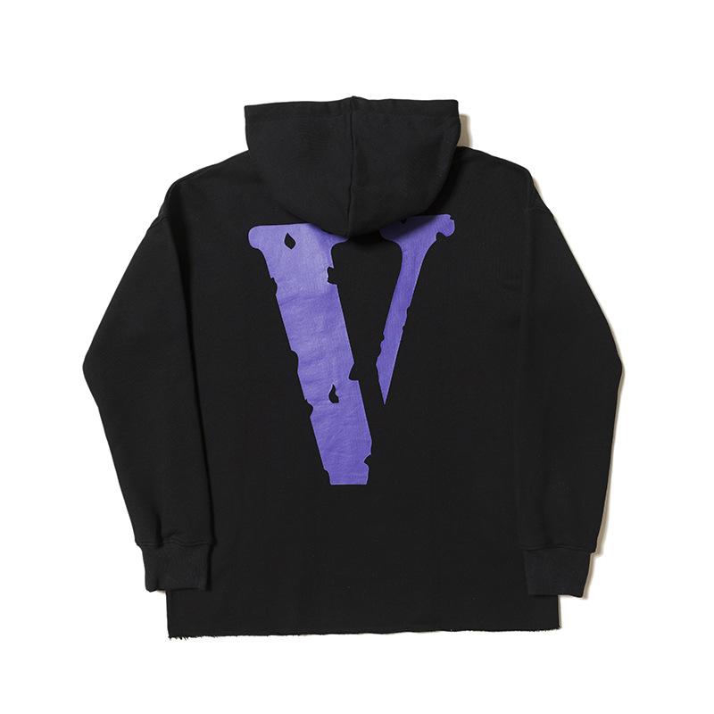 Vlone Hoodie Life Personality Hoodie Men And Women Loose Couple Hooded Sweater