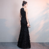 Kendall Jenner Wedding Guest Dress Halter Dress Long Slim-Fit Slimming Evening Dress for Banquet