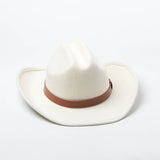 Beth Dutton Hat Autumn and Winter White Wool Men's and Women's Wool Felt Fedora Hat Top Hat