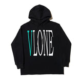 Vlone Hoodie Printing Hooded Jacket Coat Autumn And Winter Clothing