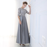 Long Homecoming Dresses Summer Toast Dress Host Female Hollow Dress